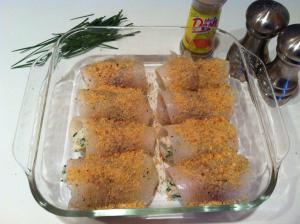 Crab Stuffed Sole Fillets